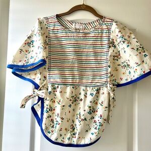 70’s Hippie Blouse Smock Top